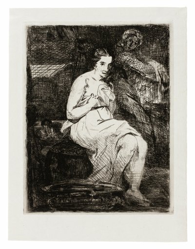 tuvalet by Édouard Manet
