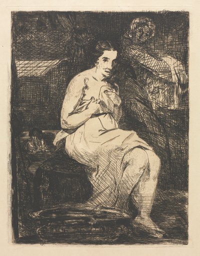 tuvalet by Édouard Manet