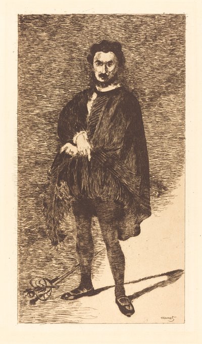 Trajik Aktör by Édouard Manet