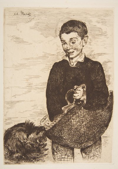 Kestane, 1861-62. by Édouard Manet