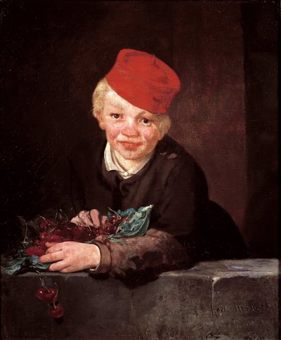 Kiraz hırsızı tablosu Edouard Manet (1832-1883) 1859 yakl. Güneş. 65,5x54,5 cm Oeiras (Lizbon), Gulbenkian Vakfı by Édouard Manet