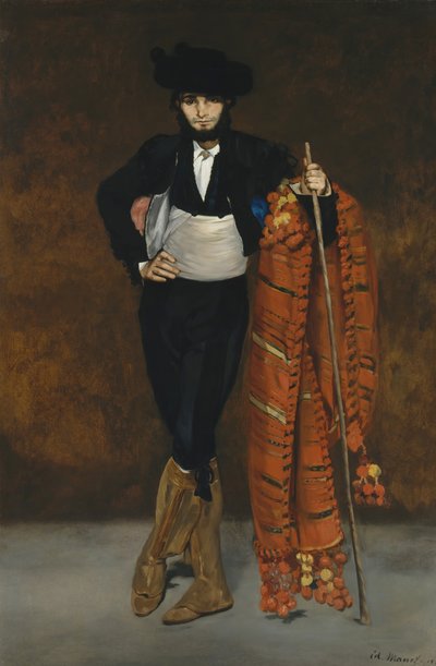 Majo Kostümlü Genç Adam, 1863. by Édouard Manet