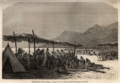 1868 depremi ve volkanik patlamadan sonra Keauhou