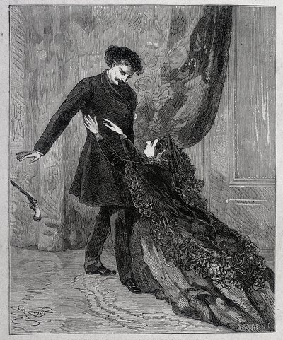 Edmond Dantes et Mercedes - Riou