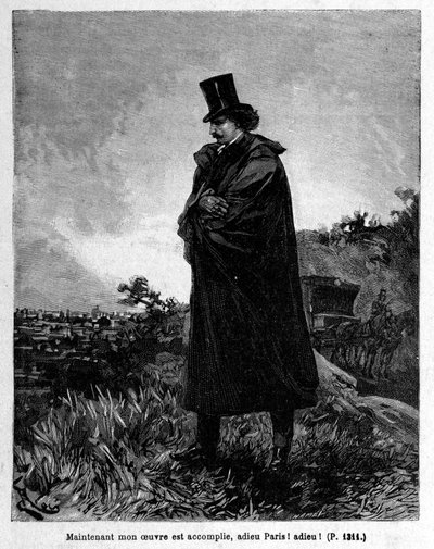 Edmond Dantes, Monte-Cristo Kontu Paris