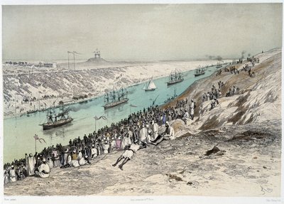 G. Nicole tarafından Süveyş Kanalı