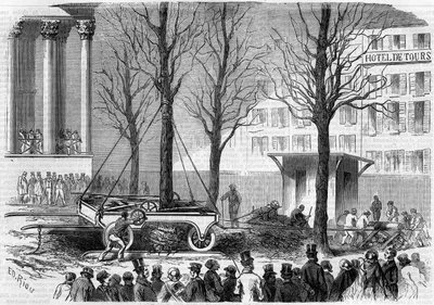 1858 kışında Paris