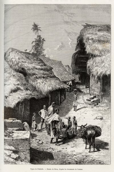 Pakhala Türleri (Fildişi Sahili). Kaptan Louis Gustave Binger