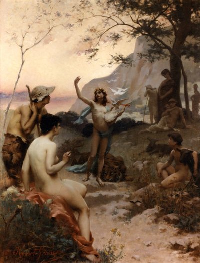 Orpheus, 1884. by Édouard Rosset Granger