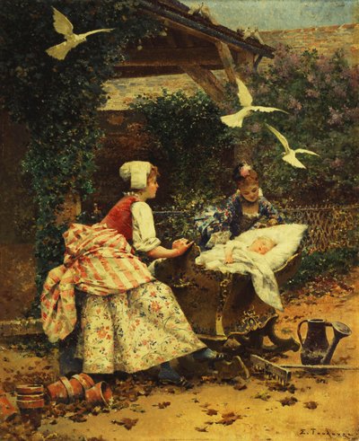 huzurlu uyku, by Edouard Toudouze