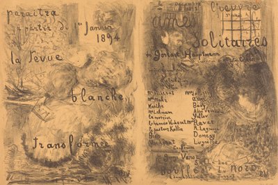 yalnız ruhlar by Edouard Vuillard