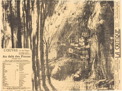 insan kuvvetlerinin ötesinde by Edouard Vuillard