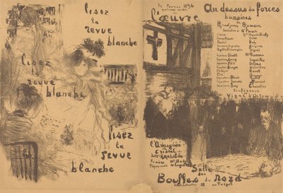 İnsan kuvvetlerinin üstünde, Kristal Örümcek, 1894. by Edouard Vuillard