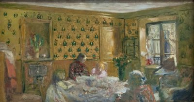 Worktable tarafından by Edouard Vuillard