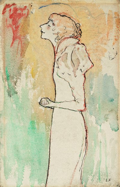 Şarkıcı, c.1891-92 by Edouard Vuillard