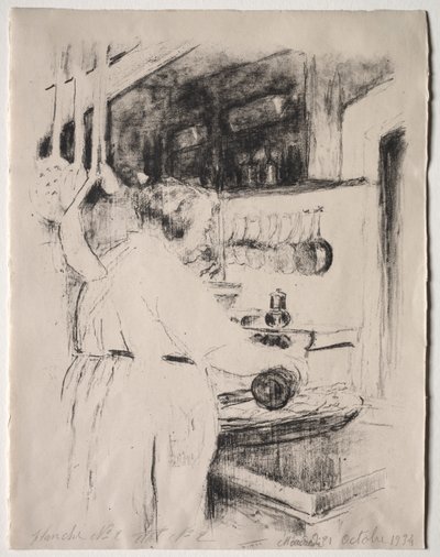 Pişirme: Aşçı by Edouard Vuillard