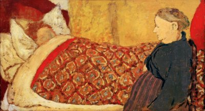Ninni: Marie Roussel yatakta by Edouard Vuillard