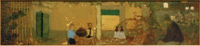 Bahçedeki aile by Edouard Vuillard