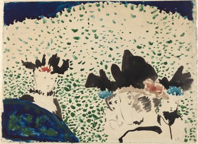 Süslü Şapkalı Dört Bayan by Edouard Vuillard
