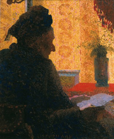 Büyükanne Michaud Işığa Karşı Göründü, 1890 by Edouard Vuillard