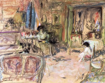 Henri ve Madam Josse Bernheim, by Edouard Vuillard