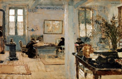 Bir Odada, 1899. by Edouard Vuillard