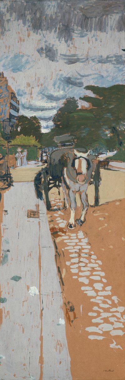 Sulama Arabası by Edouard Vuillard