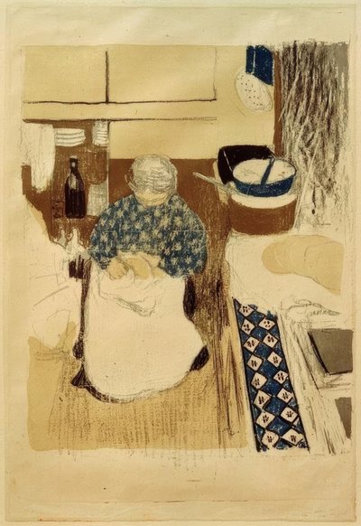 Aşçı by Edouard Vuillard