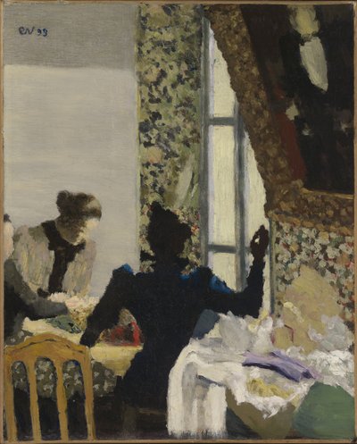 İğne (İplik), 1893 by Edouard Vuillard