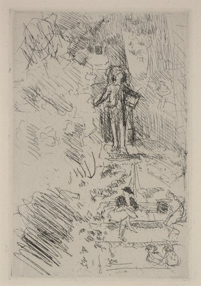 Meydandaki Küçük Eskizler by Edouard Vuillard
