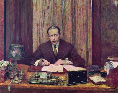 ಲೂಸಿನ್ ರೋಸೆಂಗಾರ್ಟ್ (1881-1976) ಸಿ.1925 ಟರ್ಕ್ by Edouard Vuillard