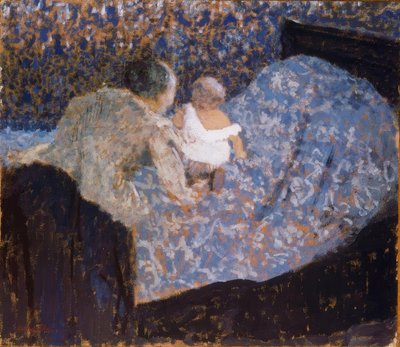 anne ve Çocuk by Edouard Vuillard