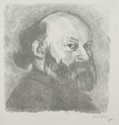 Paul Cezanne by Edouard Vuillard