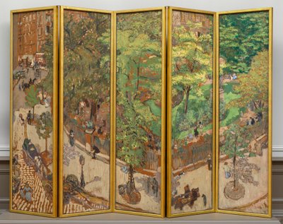 Ventimiglia Meydanı, 1911. by Edouard Vuillard