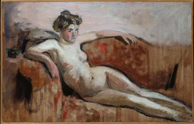 Yatan Çıplak, c.1919-20 by Edouard Vuillard