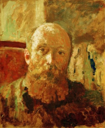 kendi portre by Edouard Vuillard