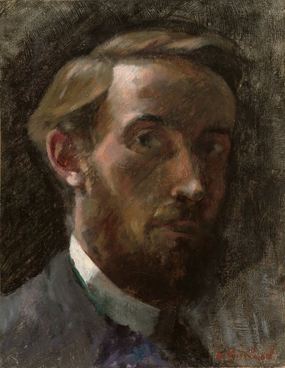 Otoportre, 21 Yaş, 1889. by Edouard Vuillard