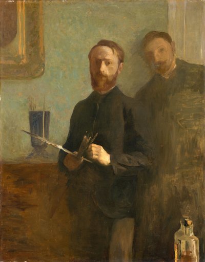 Waroquy ile Otoportre, 1889 by Edouard Vuillard