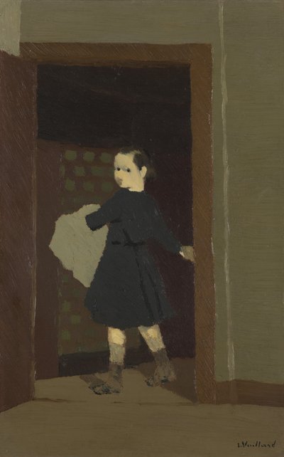 Kapıdaki Çocuk, 1891-92 by Edouard Vuillard