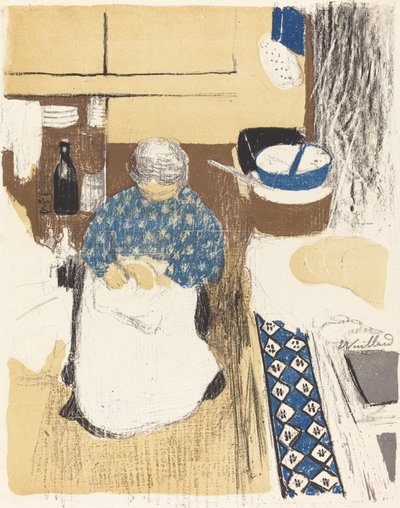 Aşçı by Edouard Vuillard