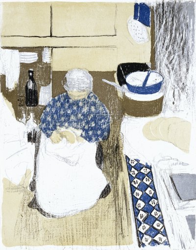 Aşçı by Edouard Vuillard