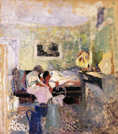 Yeşil Yatak Odası, 1905 by Edouard Vuillard