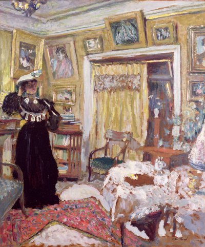 Hessel Salonu, Rue de Rivoli, 1901 by Edouard Vuillard