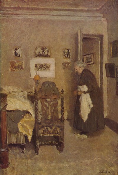The Housekeeper Yaklaşık 1925, c1925, 1946 by Edouard Vuillard