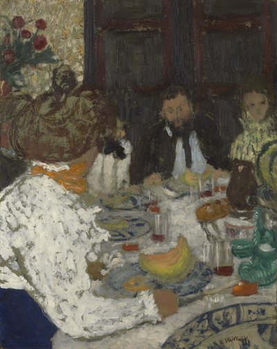 Öğle Yemeği, c.1895 by Edouard Vuillard