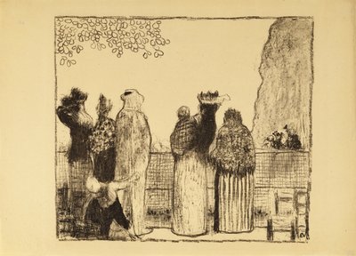 Tuileries, 1895 by Edouard Vuillard