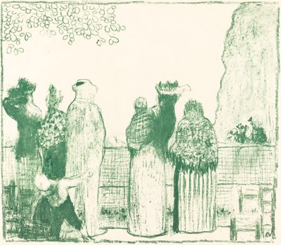 Tuileries Bahçeleri by Edouard Vuillard