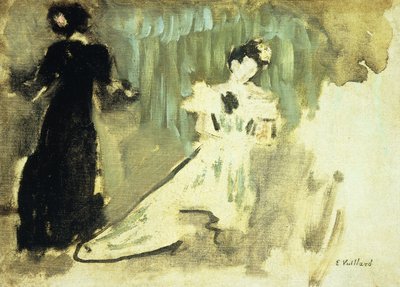 İki kadın; İki Kadın, c.1905 by Edouard Vuillard