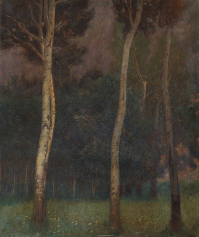 Aşağı Avusturya ağaç manzarası by Eduard Ameseder