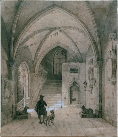 Gotik salon by Eduard Gerhardt